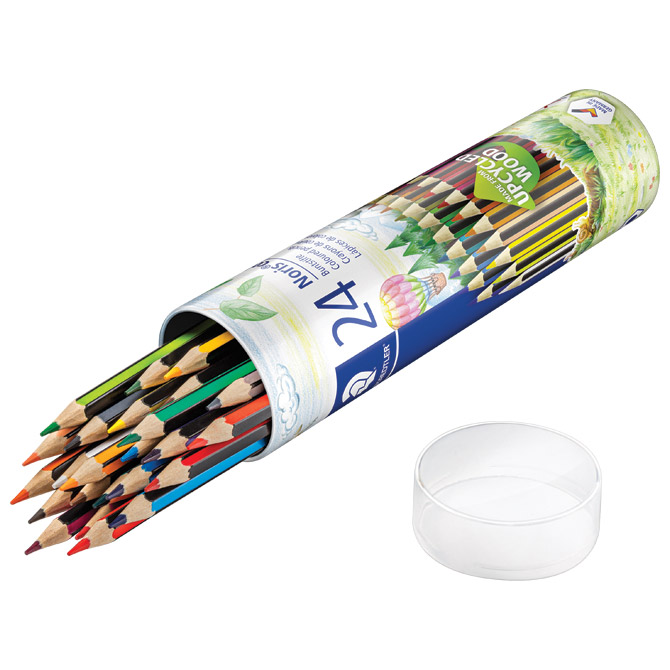 Boje drvene  24boje metalni tuljak Noris colour Staedtler 185 MD24!! Cijena