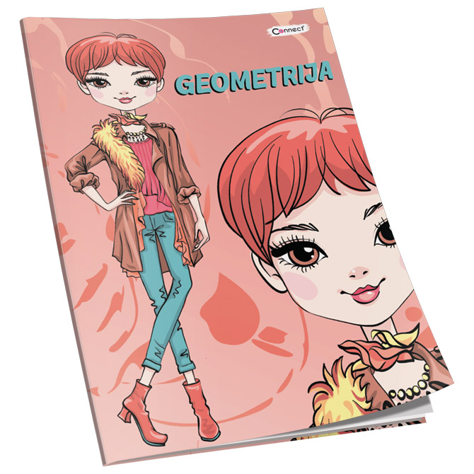 Obrazac školski geometrija Soft+ Connect Girl Cijena