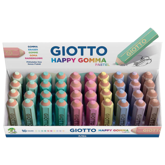 Gumica u obliku olovke Giotto Happy Gomma Fila 2340 pastel sortirano Cijena