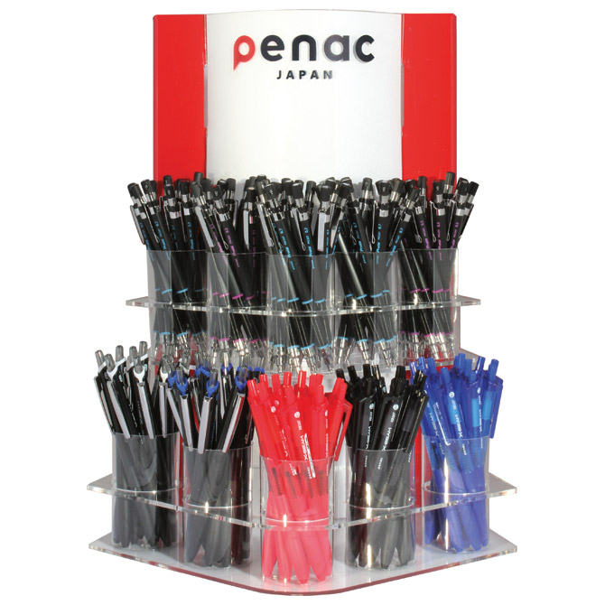 Stalak s olovkama kemijskim pk456 X-Beam i tehničkim Protti Penac sortirano Cijena