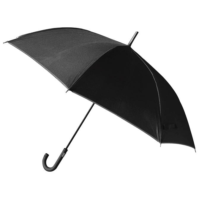 Kišobran automatik s gumiranom ručkom H-1001 Kumulus crno/sivi Cijena