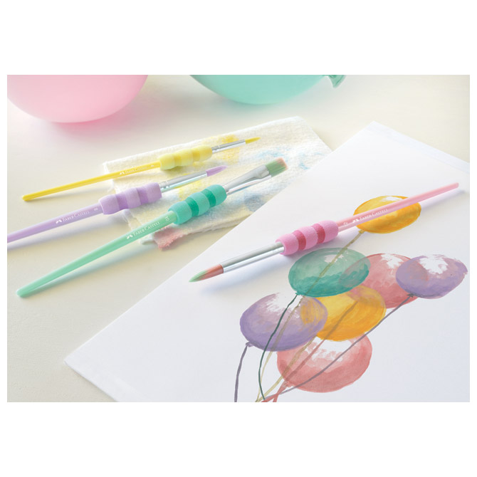 Set kistova od sintetičkih vlakana pk4 Faber-Castell 481620 pastel blister Cijena