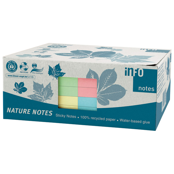 Blok samoljepljiv 125x75mm 12x100L Nature Global Notes 5655-88box sortirano Cijena