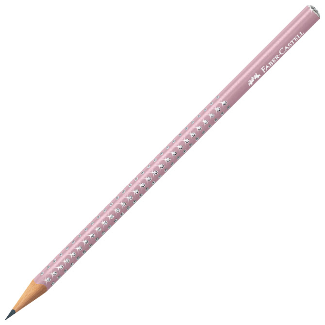 Olovka grafitna B Sparkle Faber-Castell 118234 svijetlo roza Cijena