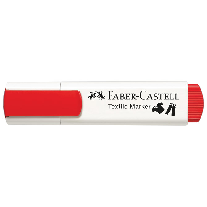 Marker za tekstil 1-5mm Faber-Castell 159522 crveni Cijena