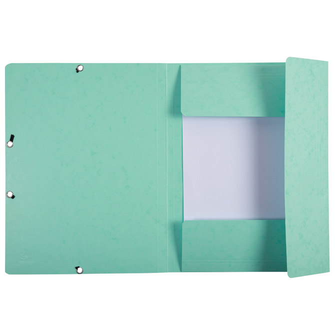 Fascikl klapa s gumicom karton A4 Aquarel Exacompta 55533E pastelno zelena Cijena