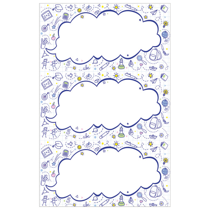 Etikete školske papir oblaci Herlitz 50034277 blister Cijena