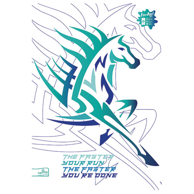 Teka meki uvez A4 karo 40+2L 80g Animals metallic-Smartlines Mar Mar sortirani motivi!! Cijena