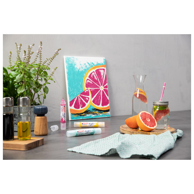 Boja akrilna u tubi obostrana 3D Edding 5400903 plava Cijena