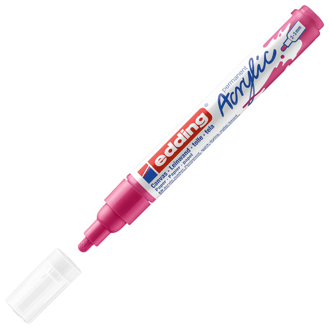 Marker akrilni 2-3mm Edding 5100909 magenta Cijena