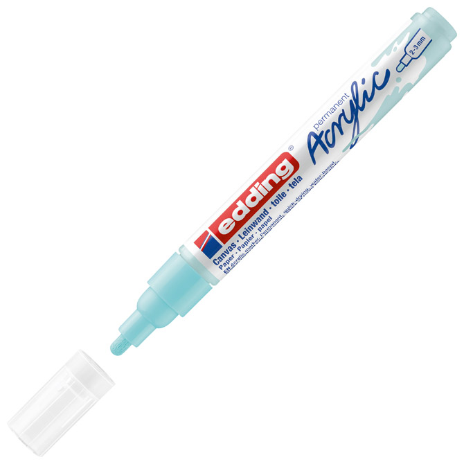 Marker akrilni 2-3mm Edding 5100916 pastel plavi Cijena