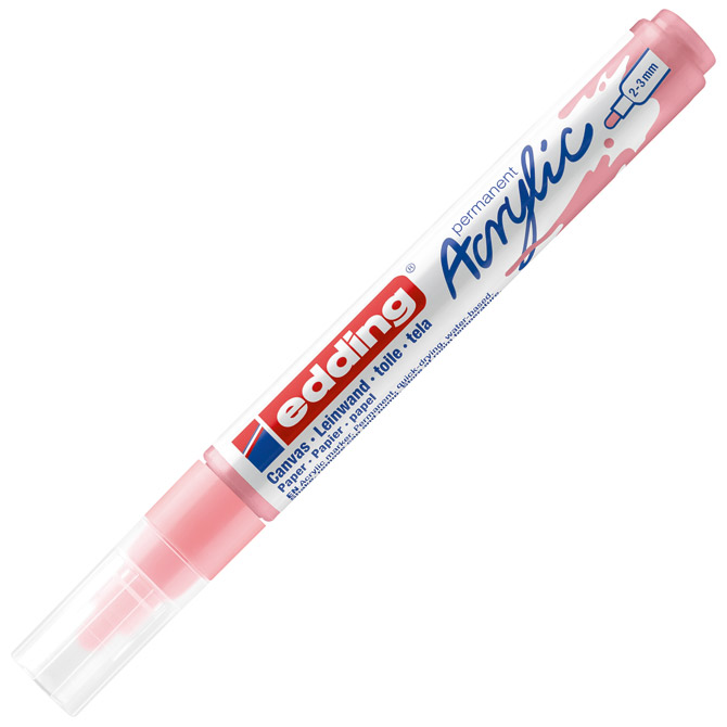 Marker akrilni 2-3mm Edding 5100935 prljavo pastelno rozi Cijena