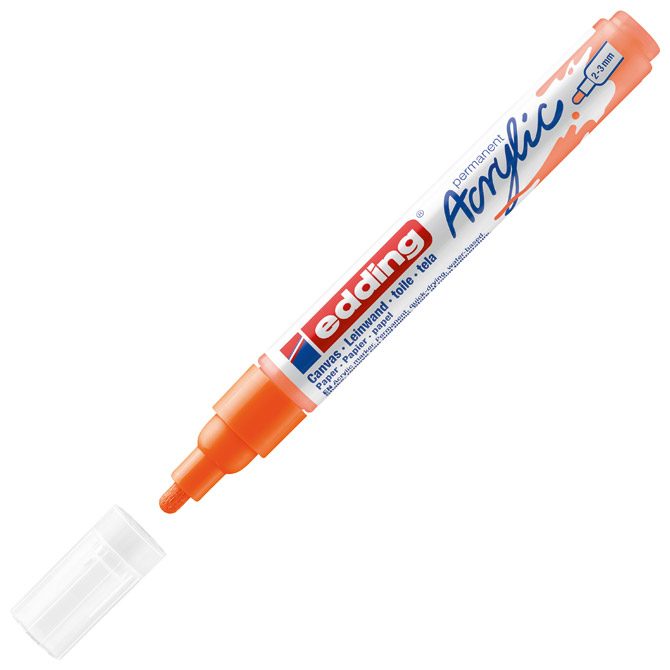 Marker akrilni 2-3mm Edding 5100066 fluo narančasti Cijena