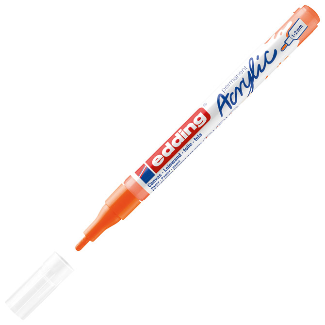 Marker akrilni 1-2mm Edding 5300066 fluo narančasti Cijena