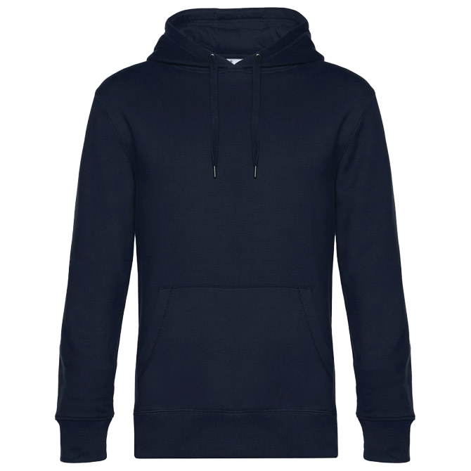 Majica dugi rukavi B&C King Hooded 280g tamnoplava M Cijena