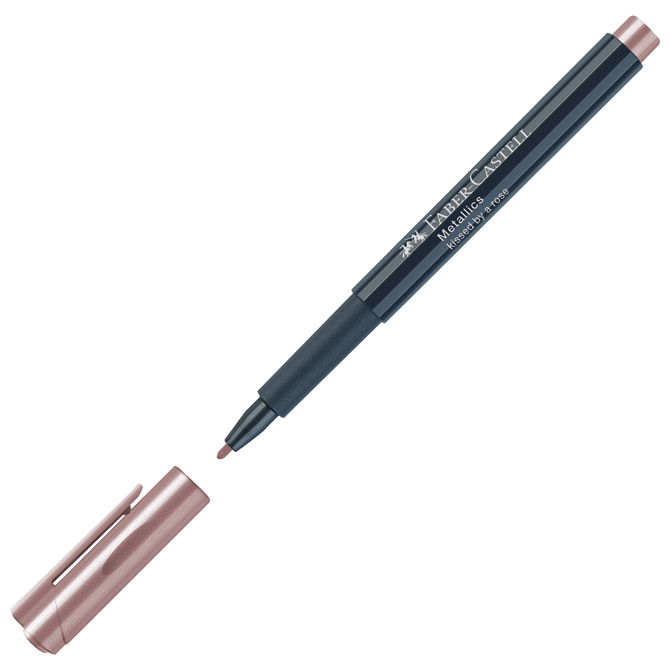Marker permanentni 1-2mm Metallic Faber-Castell 160789 metalik prljavo rozi Cijena