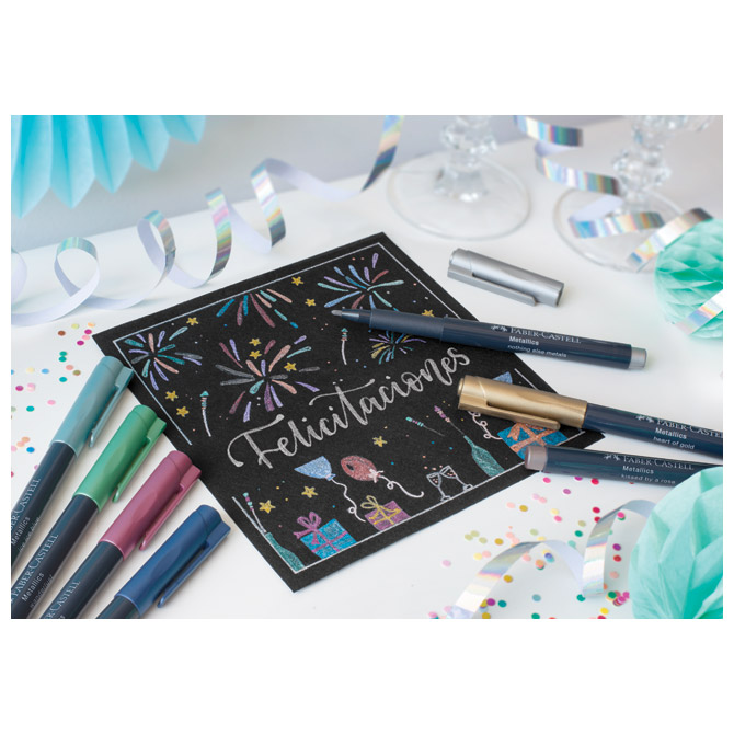 Marker permanentni 1-2 mm Metallic Faber-Castell 160789 metalik prljavo rozi!! Cijena