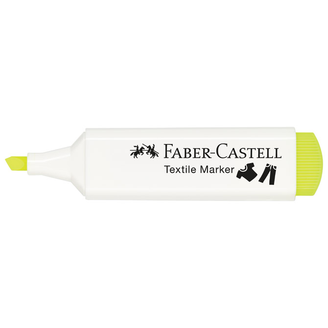 Marker za tekstil 1-5mm Neon Faber-Castell 159528 žuti Cijena