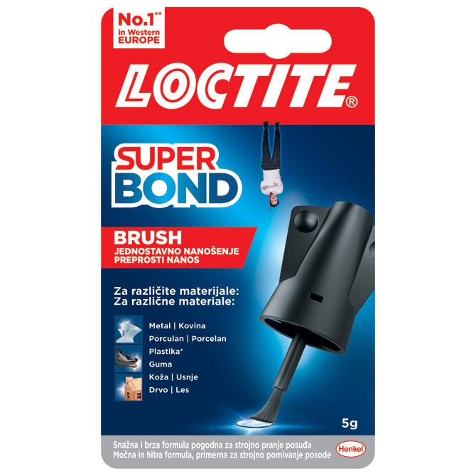 Ljepilo trenutačno  5g s četkicom Loctite Super Bond Brush 5G Henkel 2733278 blister Cijena