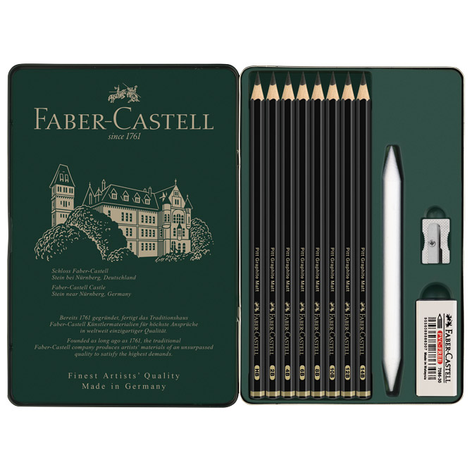 Set Pitt graphite matt pk11 Faber-Castell 115220 Cijena