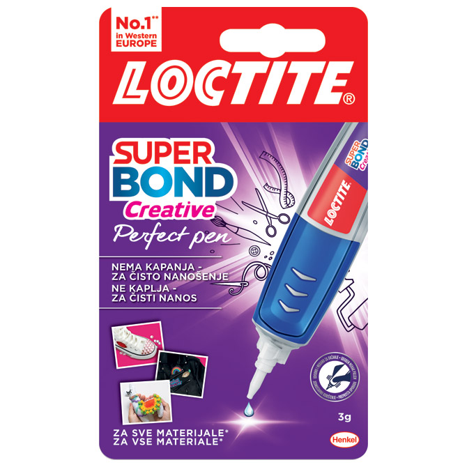 Ljepilo trenutačno  3g Loctite Super Bond Creative Henkel 2734575 blister Cijena