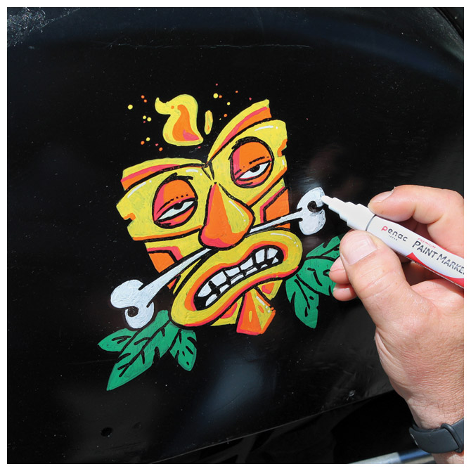 Marker permanentni lakirajući 2-4 mm Penac bijeli Cijena