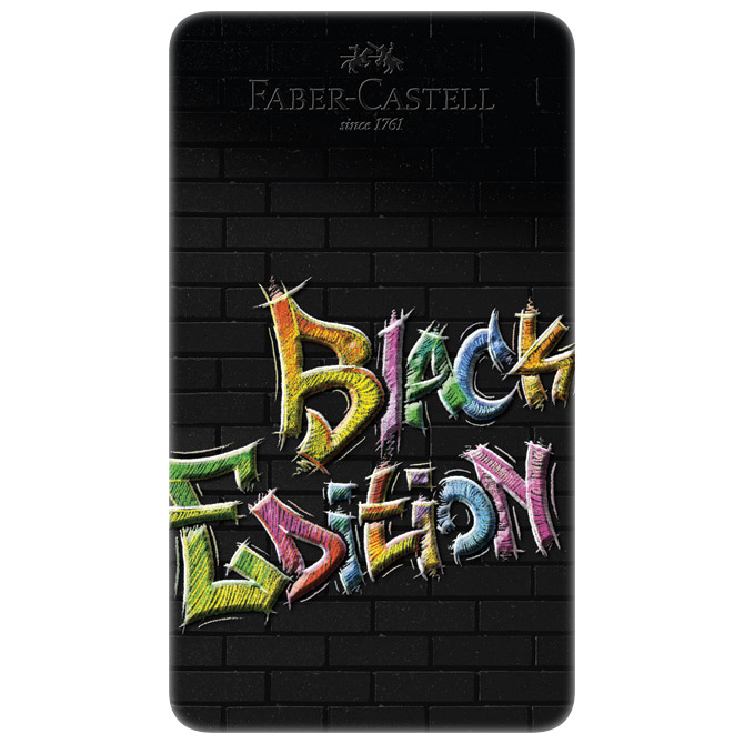 Boje drvene  12boja metalna kutija Black Edition Faber-Castell 116413 Cijena