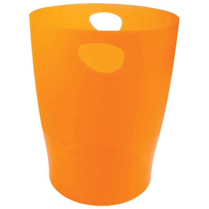 Koš za smeće pp 15L Ecobin Exacompta 45352D prozirno narančasti Cijena