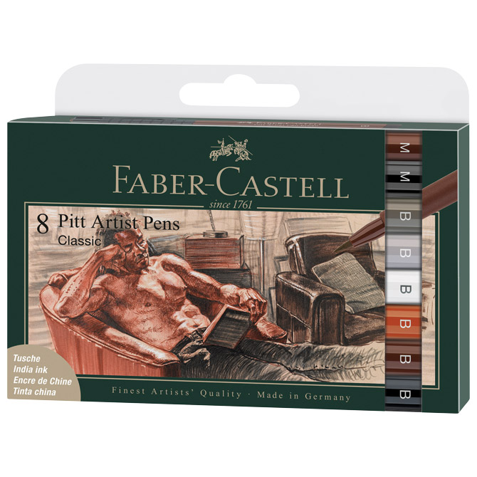 Set Pitt artist pk8 Classic Faber-Castell 167172 blister Cijena