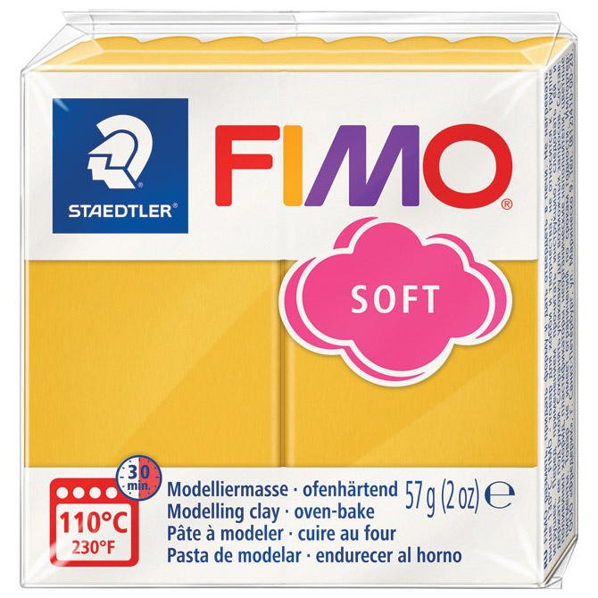 Masa za modeliranje   57g Fimo Soft Staedtler 8020-T10 mango karamel!! Cijena