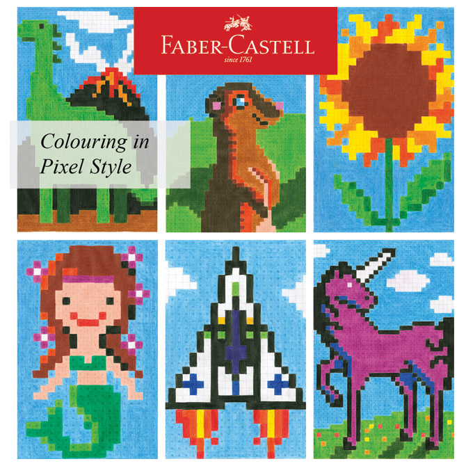 Bojanka A4 6L Pixel-it Faber Castell 201509 Cijena
