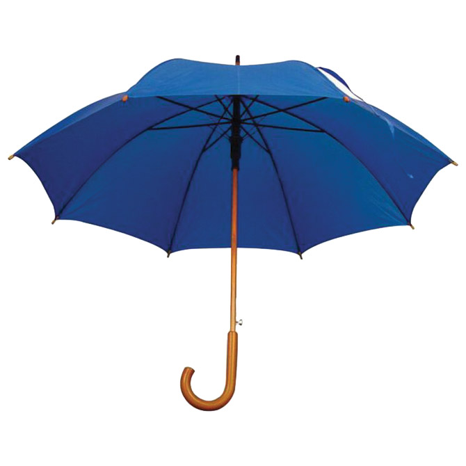 Kišobran automatik s drvenom ručkom zagrebačko plavi Cijena
