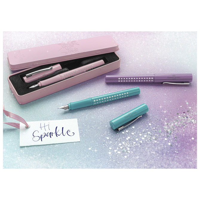 Nalivpero Sparkle (M) Faber Castell 140876 metalik tirkizno Cijena