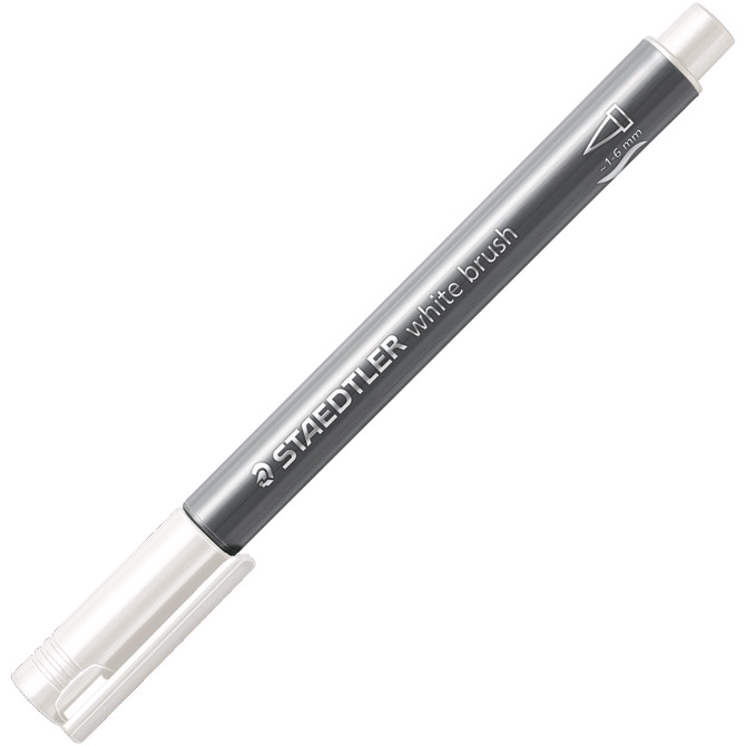 Marker nepermanentni 1-6mm Metallic brush Staedtler 8321-0 bijeli Cijena