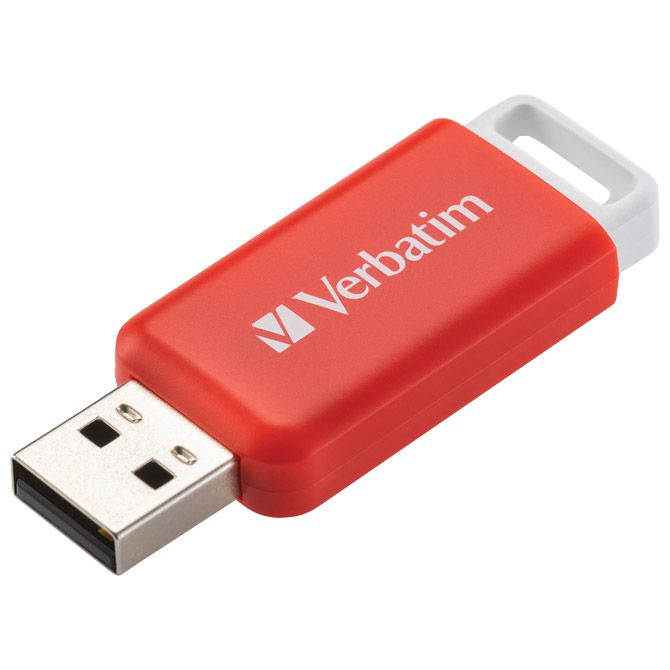 Memorija USB 16GB 2.0 DataBar Verbatim 49453 crvena blister Cijena