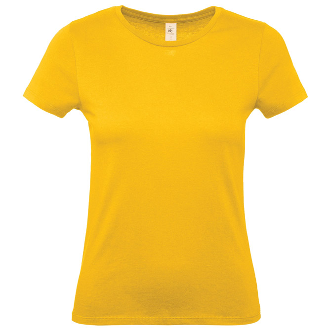 Majica kratki rukavi B&C #E150/women zlatna žuta XS Cijena