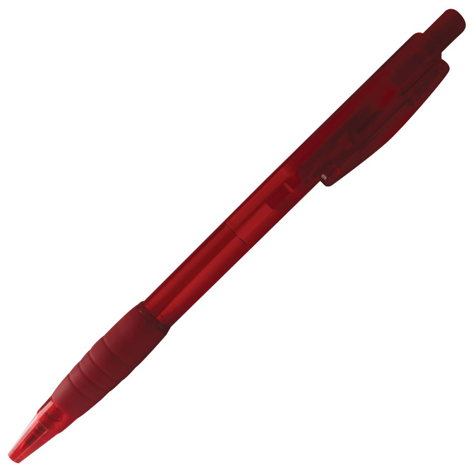 Olovka kemijska grip YC05-2 Plzen prozirno crvena Cijena