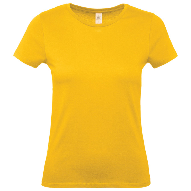 Majica kratki rukavi B&C #E150/women zlatna žuta 2XL Cijena