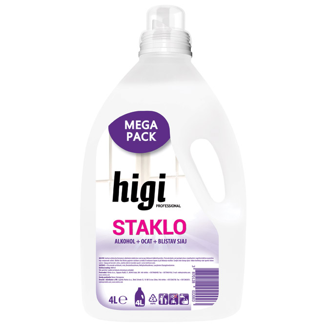 Sredstvo - za pranje stakla 4L Higi staklosjaj Violeta Cijena