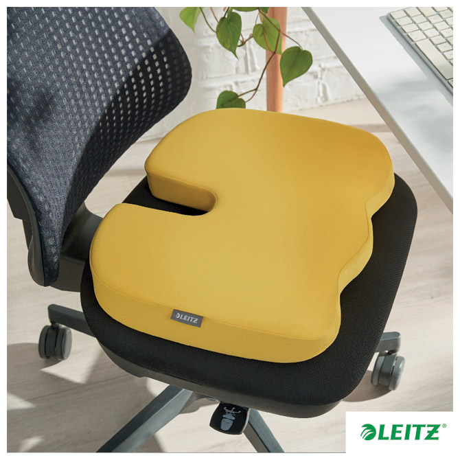 Jastuk za stolicu ergonomski Ergo Cosy Leitz 52840019 žuti Cijena