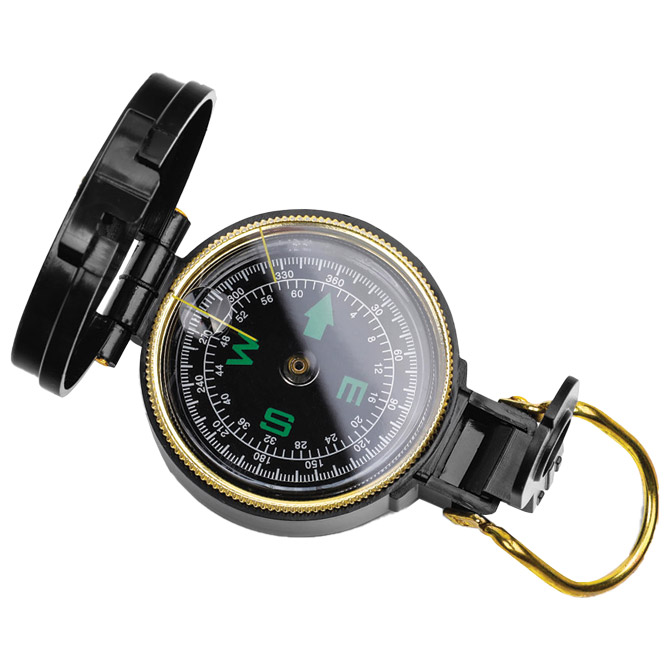 Kompas fi-5,5cm crni/zlatni!! Cijena