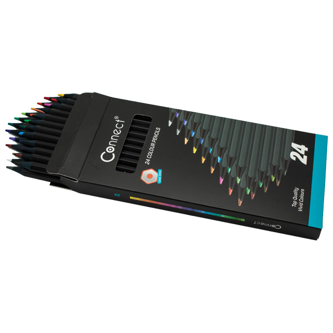 Boje drvene  24boje black Connect blister Cijena
