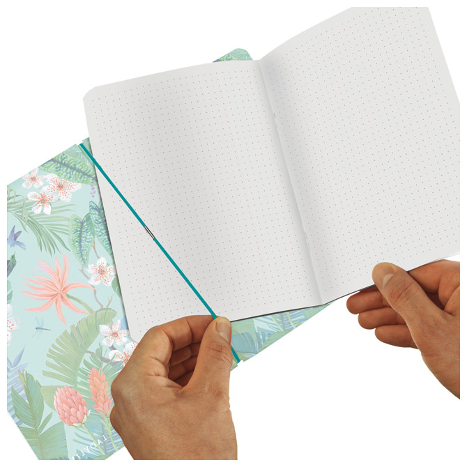 Notes A6 crte (isprekidane) 40L 70g s gumicom Ladylike Jungle Herlitz 50044306 Cijena
