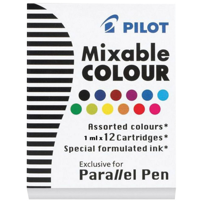 Tinta za nalivpero patrone Parallel pen pk12 Pilot IC-P3-AST sortirano Cijena