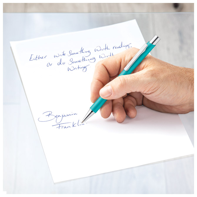 Olovka kemijska metalna Elance Staedtler 421 45-35 tirkizna Cijena