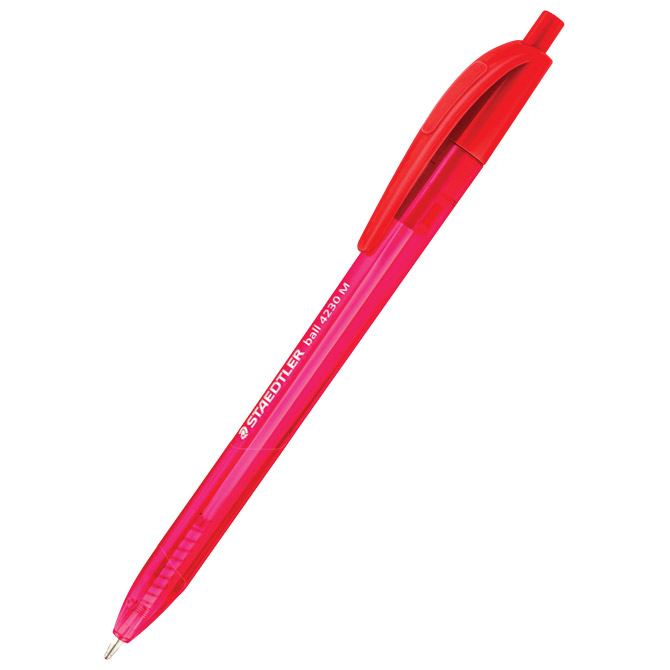 Olovka kemijska ball Staedtler 4230 M-2 crvena Cijena