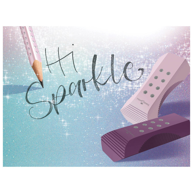 Gumica RollOn Sparkle Faber Castell 187310 sortirano Cijena
