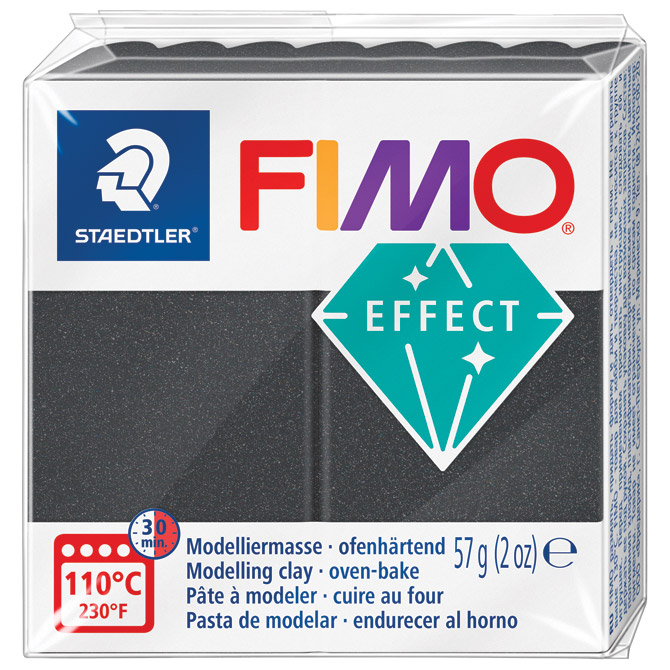 Masa za modeliranje   57g Fimo Effect Metallic Staedtler 8010-91 metalik siva Cijena
