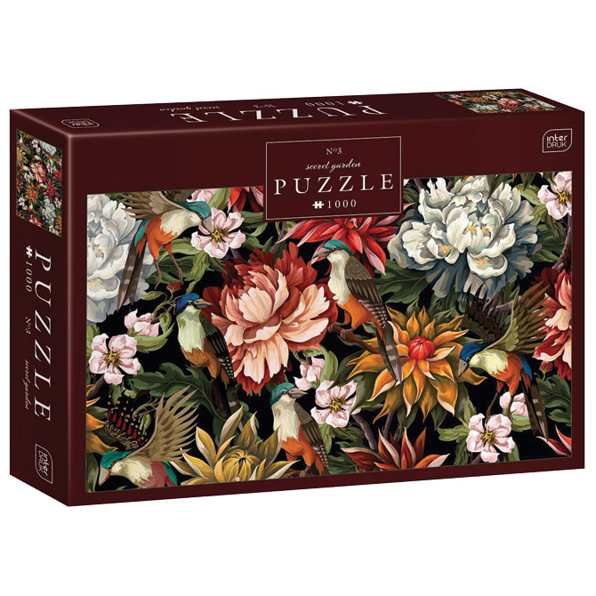 Puzzle 1000 kom Secret Garden 3 Interdruk Cijena