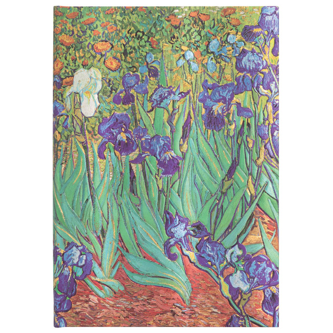 Notes 13x18cm-midi crte  72L s gumicom Van Gogh Irises Paperblanks PB8204-0 Cijena